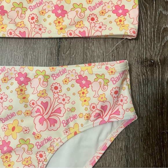 Forever 21 Girls Barbie Floral Print Bikini (Kids) - Picture 3 of 6